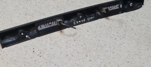 Opel Combo C Trunk door license plate light bar 464192822 9228482