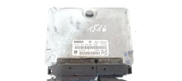 Opel Zafira A Engine control unit/module 0281010268 24417169