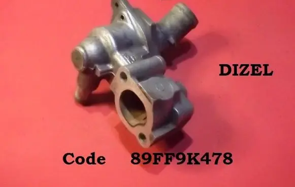Ford Escort Thermostat/thermostat housing 89FF9K478