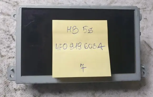 Audi A6 S6 C6 4F Screen/display/small screen 4F0919603A