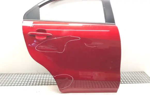 Rear door