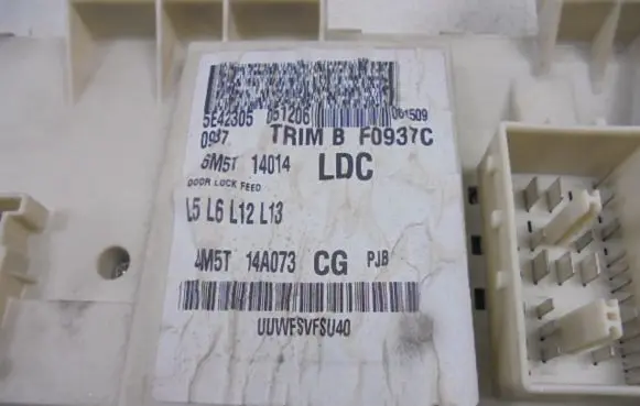 Ford Focus C-MAX Fuse box set 4M5T14A073CG