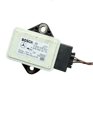 Mercedes-Benz E W212 ESP acceleration yaw rate sensor 0265005623 A2165420018 2165420018