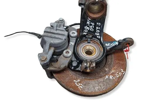 Peugeot 208 I Front wheel hub spindle knuckle S27649603
