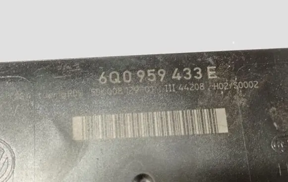 Volkswagen Polo IV 9N3 Comfort/convenience module 6Q0959433E 5DK00812901