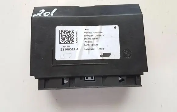 BMW 3 F30 F35 F31 Air conditioning/heating control unit 6820235