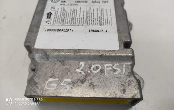 Volkswagen Golf V Airbag control unit/module 1K0909605A