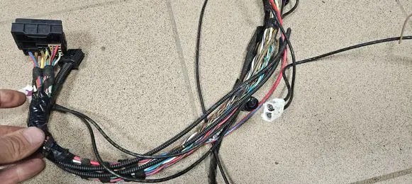 Audi A6 S6 C6 4F Sound system wiring loom 4E0035444 4G0035056 MMI3G