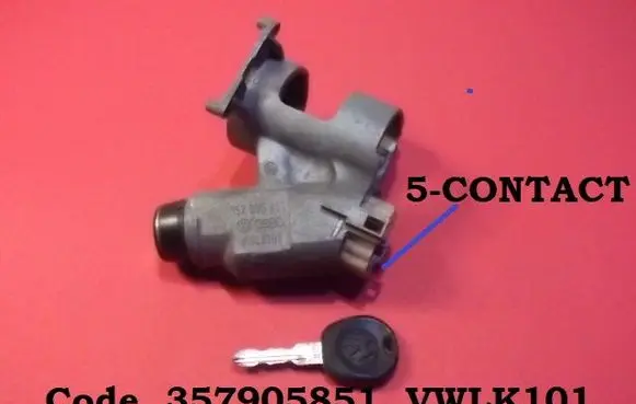 Volkswagen Scirocco Ignition lock 357905851 VWLK101