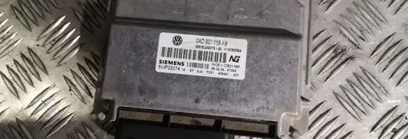 Volkswagen Touareg I Gearbox control unit/module 0ad927755ab