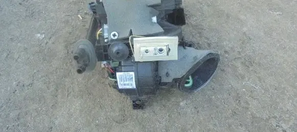 Interior heater climate box assembly