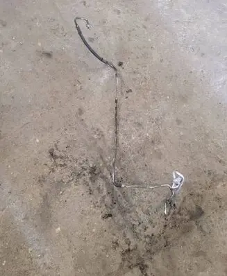Citroen C5 Air conditioning (A/C) pipe/hose 9659576280