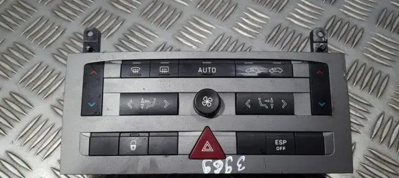 Peugeot 407 Climate control unit 96573322 96573322yw