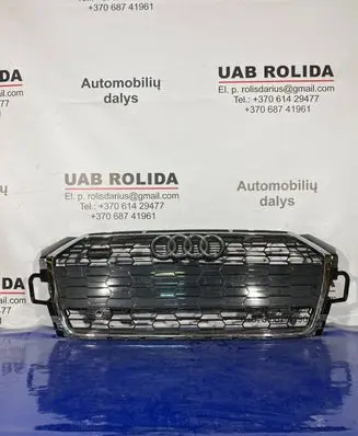 Audi A5 Front bumper upper radiator grill 8W6853651BE 8W6853651BG