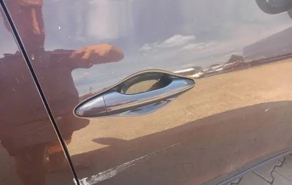 Hyundai ix35 Loading door exterior handle/bracket 