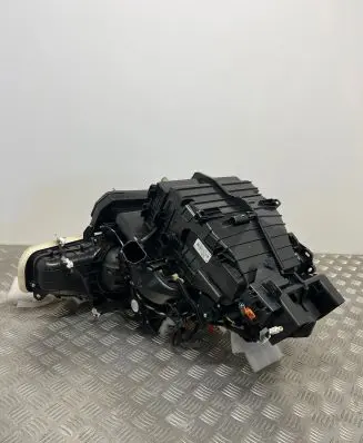 Interior heater climate box assembly