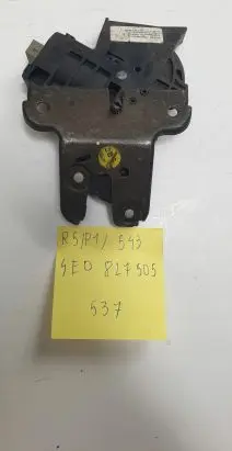 Audi A8 S8 D3 4E Tailgate/trunk/boot lock/catch/latch 4E0827505