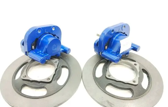 Aixam GTO Brake discs and calipers set 6AR028 6AR064 6AR063