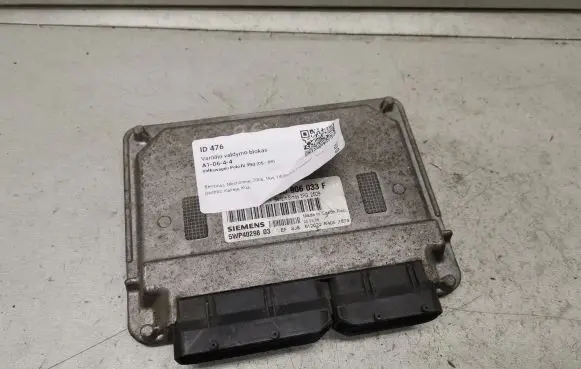 Volkswagen Polo IV 9N3 Engine control unit/module 03D906033F