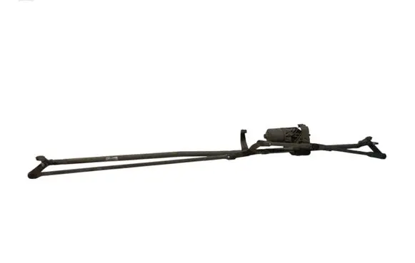 Front wiper linkage and motor