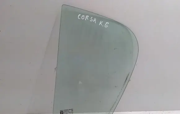 Opel Corsa D Rear vent window glass 