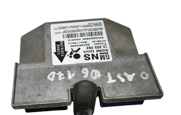 Opel Astra H Airbag control unit/module 13203262 327963935 401555A4