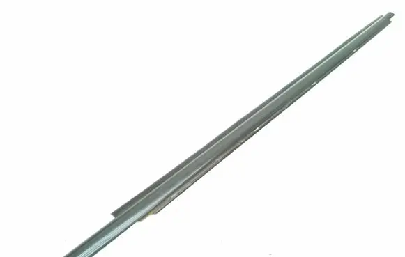 Front door glass trim molding