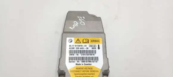 BMW 5 E60 E61 Airbag control unit/module 65779172019 9172019