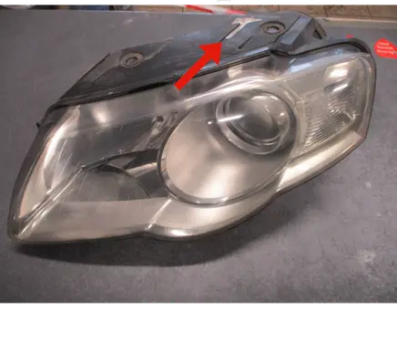 Volkswagen PASSAT B6 Headlight/headlamp 1EL24701411 10224