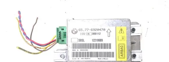BMW 7 E65 E66 Airbag control unit/module 65.77-6920470