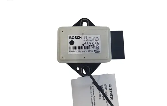 Peugeot 508 ESP acceleration yaw rate sensor 0265005765 9664661580