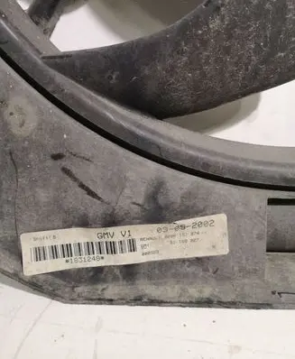 Renault Trafic I Electric radiator cooling fan 8200151874
