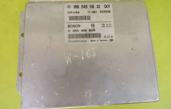 Mercedes-Benz A W168 ESP (stability system) control unit 0265109606 1685450832Q01