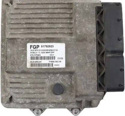 Fiat Doblo Engine control unit/module 51792923 7160004305