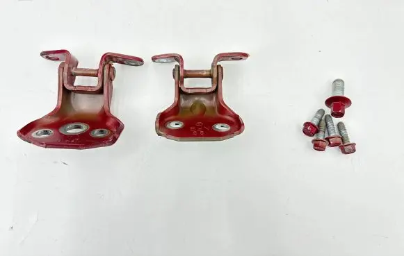 Front door hinge set