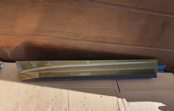 Skoda Kodiaq II Front door trim (molding) 57H854939A