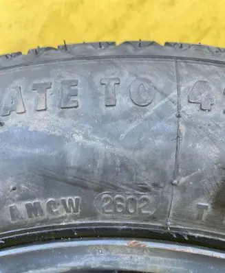 Volvo V50 R15 spare wheel 