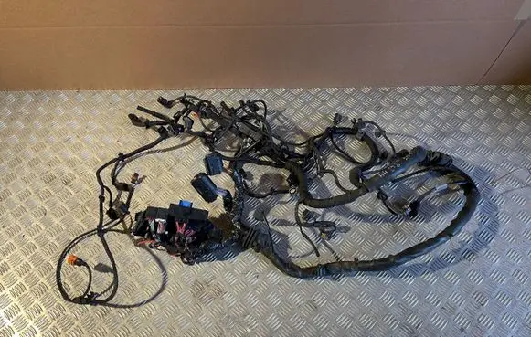Engine installation wiring loom