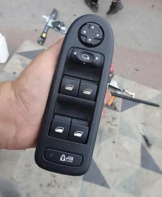 Peugeot 508 Quarter vent window switch 98026364ZD