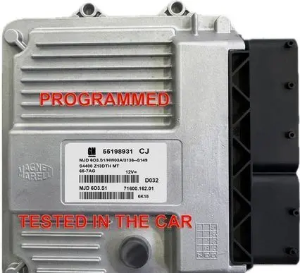 Opel Corsa D Engine control unit/module 55198931