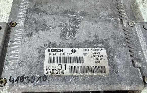 Peugeot 406 Engine control unit/module 0281010877 9645532880 EDC15C2