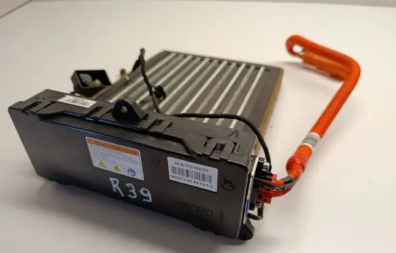 Hyundai Ioniq Electric cabin heater radiator 
