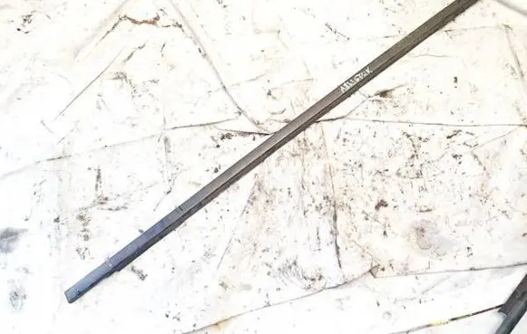 Volkswagen Sharan Front door glass trim molding 