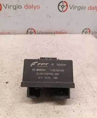 Fiat Ducato Glow plug pre-heat relay 55203394 0281003043