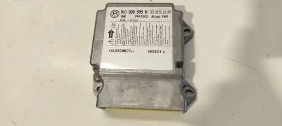 Skoda Octavia Mk2 (1Z) Airbag control unit/module 1K0909605N 5WK43413 0038ED0MK7KL