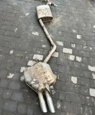 Audi A6 S6 C7 4G Muffler/silencer 4G0253411A