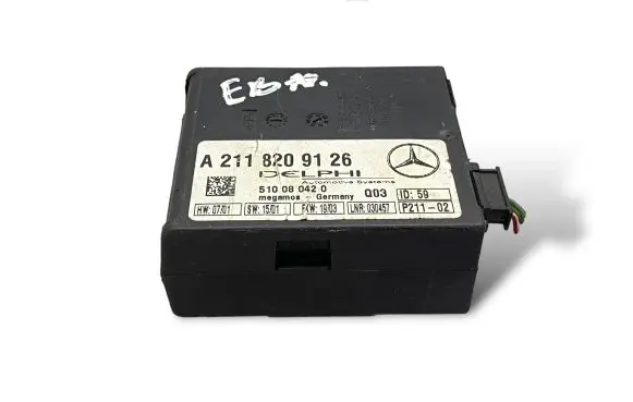 Mercedes-Benz E W211 Alarm control unit/module 2118209126 510080420