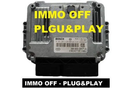 KIA Ceed Engine control unit/module 391032A716 0281015438 C0EHCT2EI08U