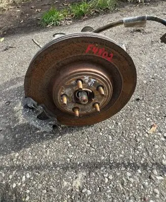 Jaguar XF X250 Rear wheel hub 5B531L116 10319137