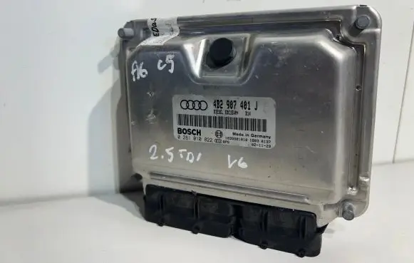 Audi A6 S6 C5 4B Engine control unit/module 4B2907401J 1039S01810 0281010822